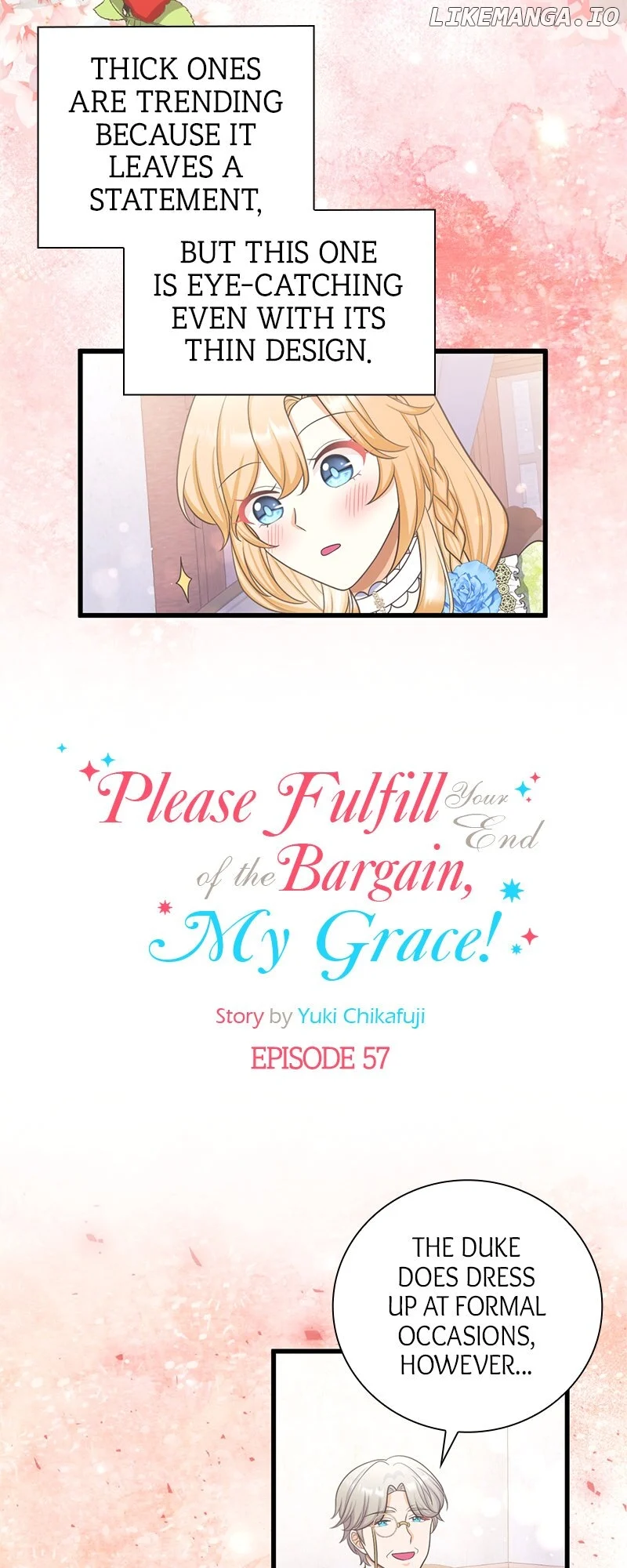 Please Fulfill Your End of the Bargain, My Grace! Chapter 57 page 1