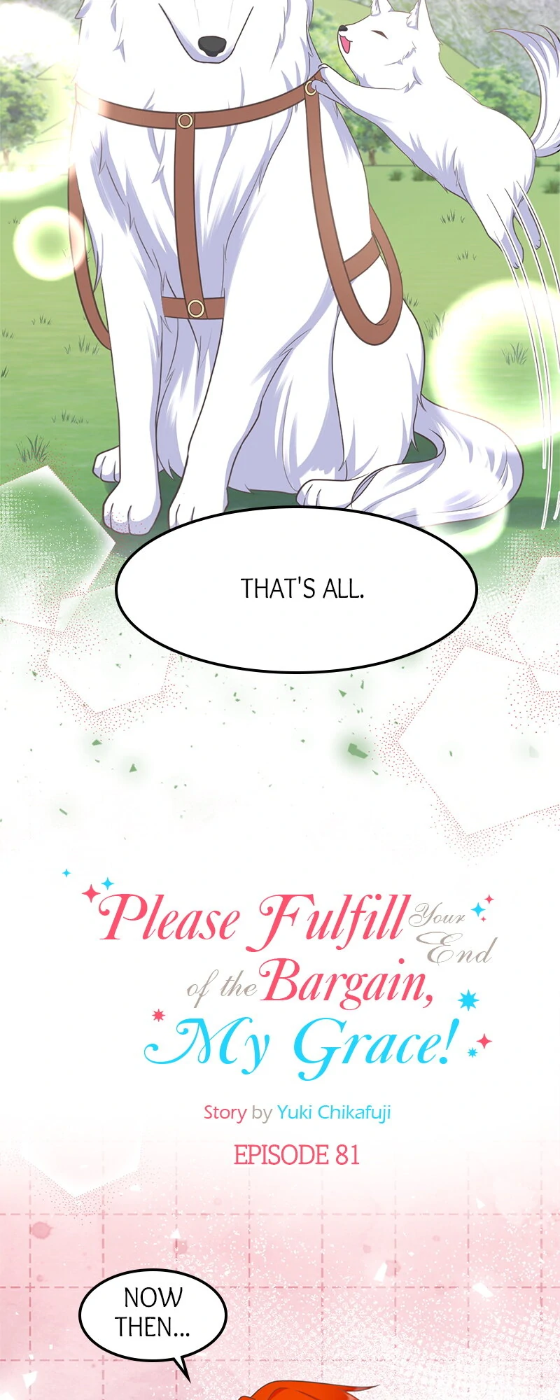 Please Fulfill Your End of the Bargain, My Grace! Chapter 81 page 4