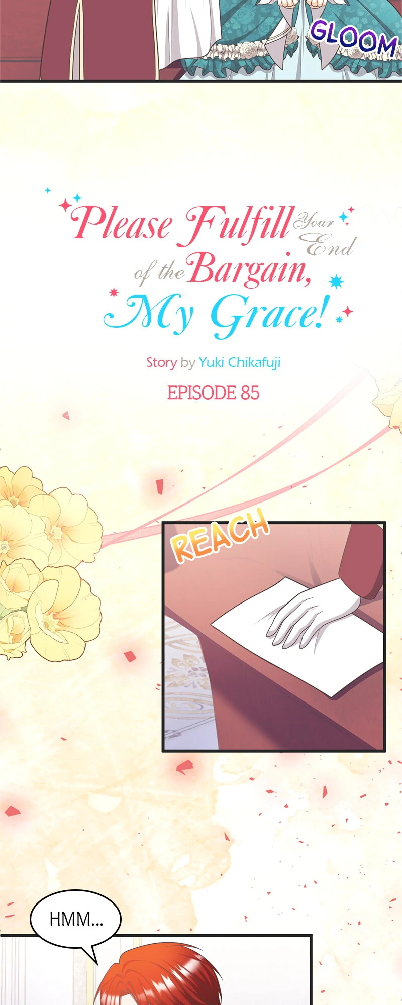 Please Fulfill Your End of the Bargain, My Grace! Chapter 85 page 3