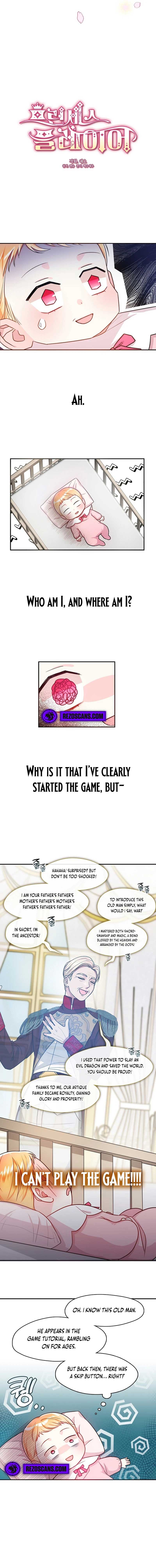 Princess player Chapter 3 page 1