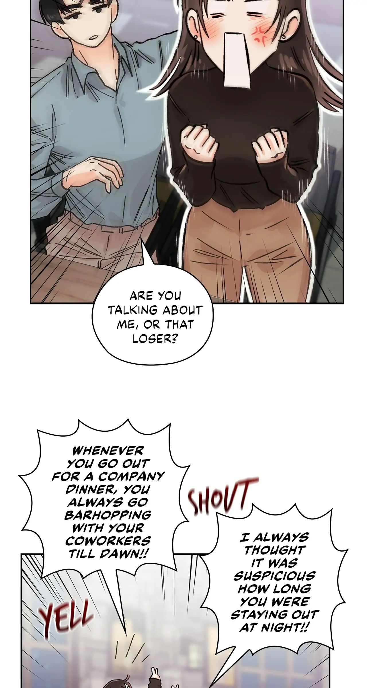Quiet in the Office! Chapter 18 page 17