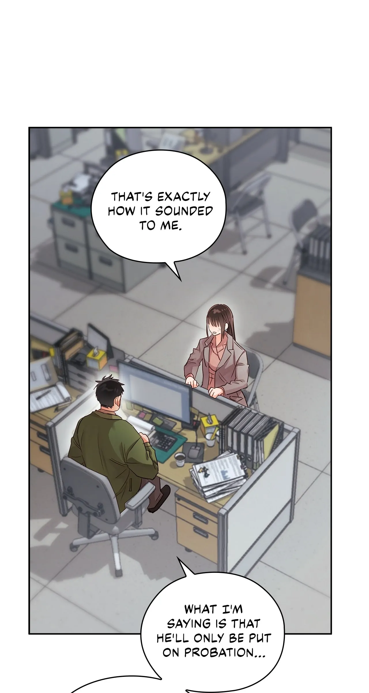 Quiet in the Office! Chapter 42 page 18