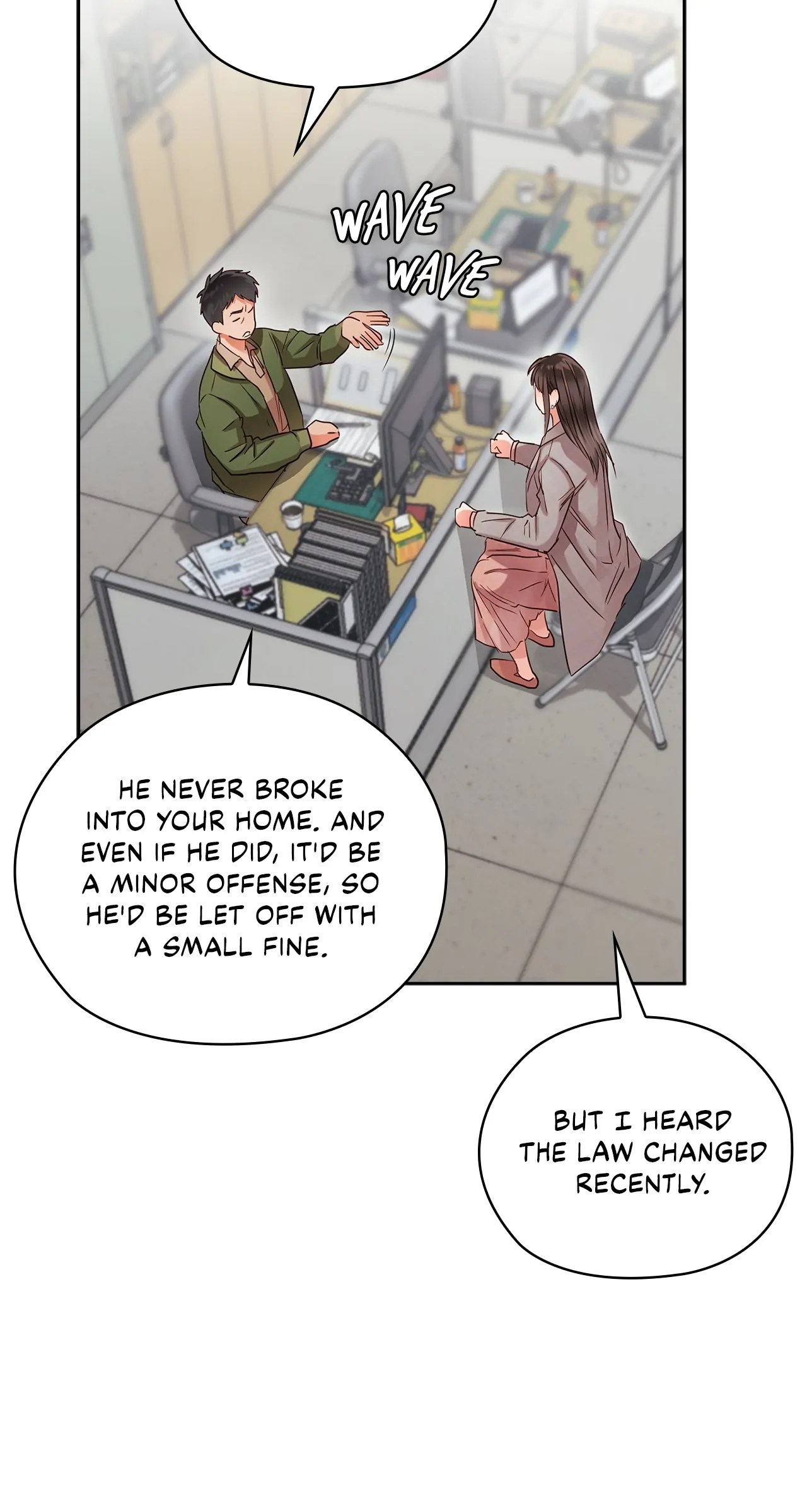 Quiet in the Office! Chapter 42 page 22