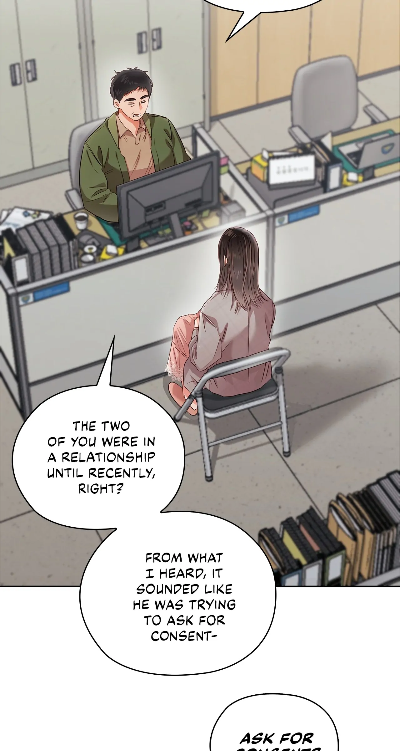 Quiet in the Office! Chapter 42 page 3