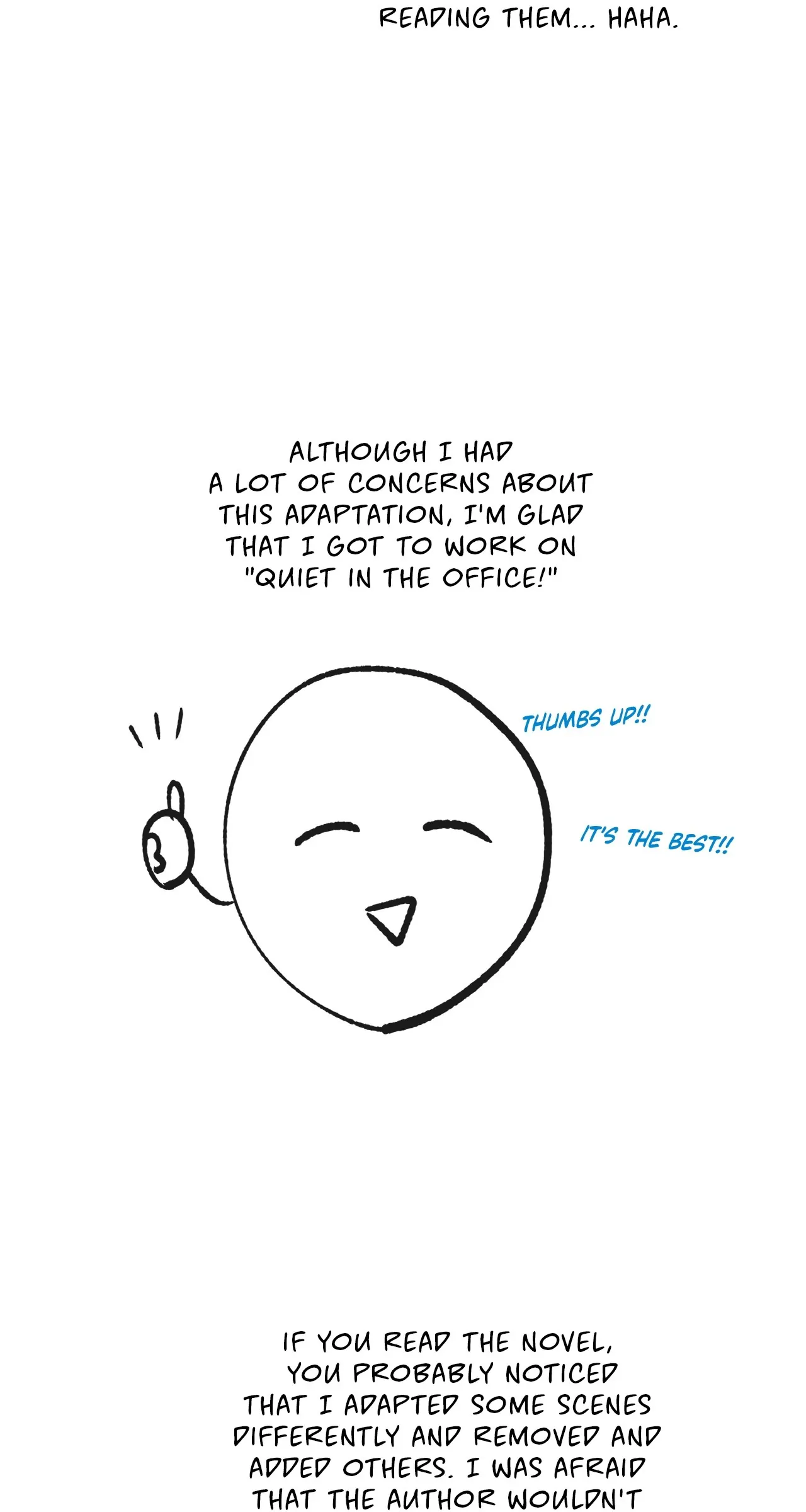 Quiet in the Office! Chapter 45.5 page 17