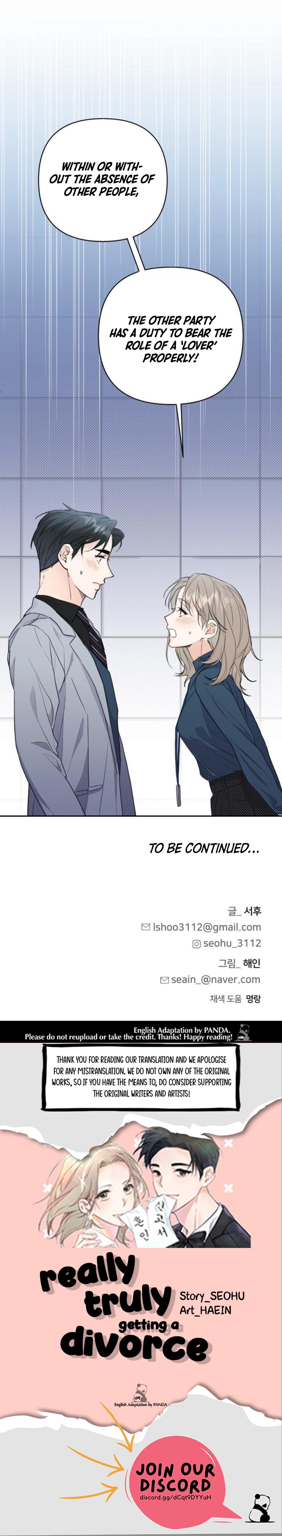 Really Truly Getting a Divorce Chapter 25 page 77