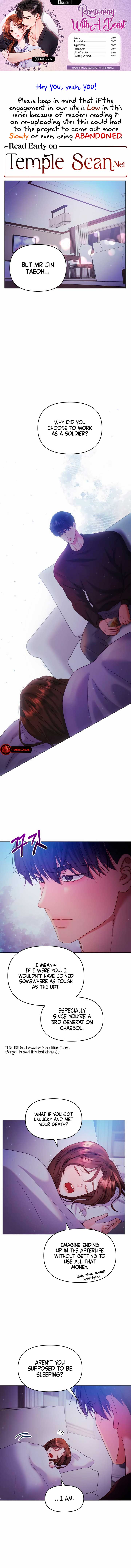 Reasoning With A Beast Chapter 11 page 0