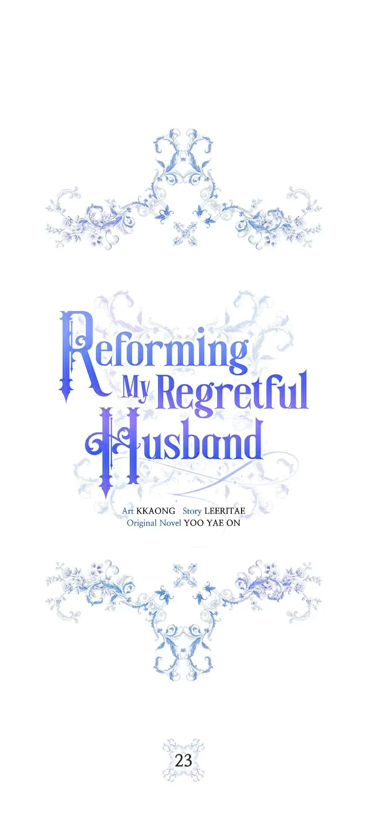 Reforming My Regretful Husband Chapter 23 page 0