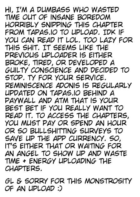 Reminiscence Adonis Chapter 116 page 55