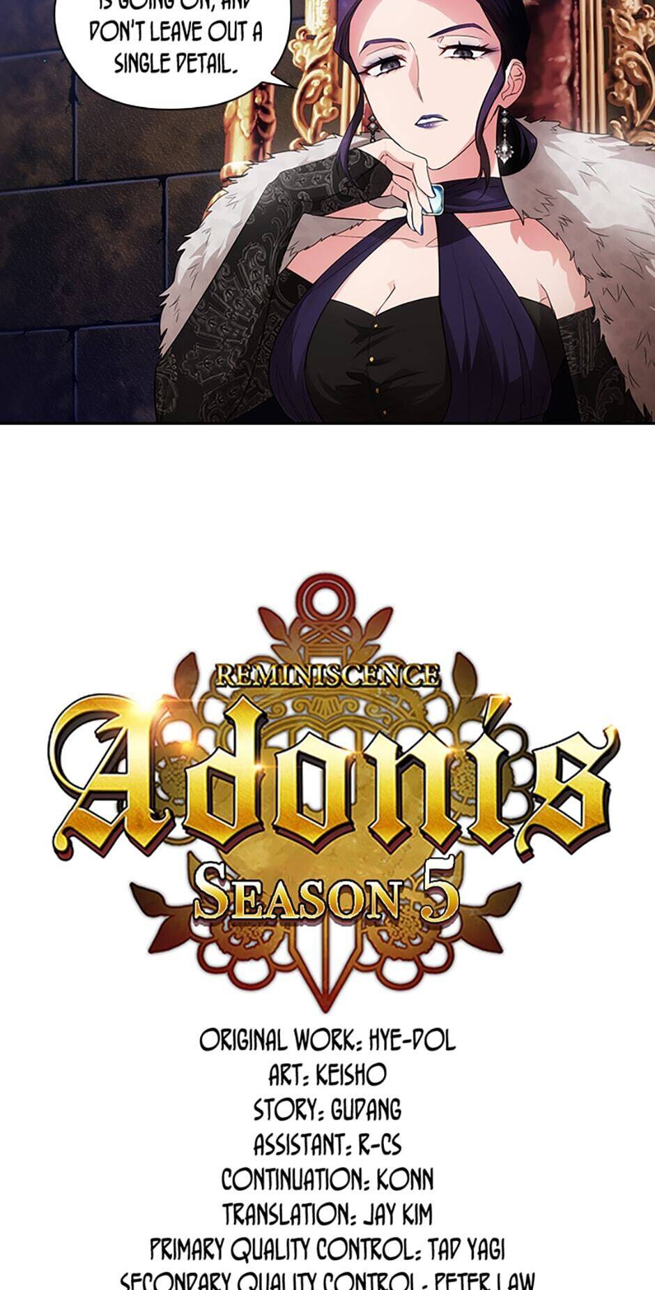Reminiscence Adonis Chapter 184 page 2
