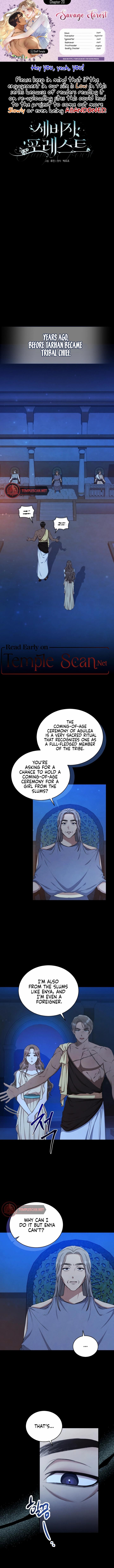 Savage Forest Chapter 20 page 0