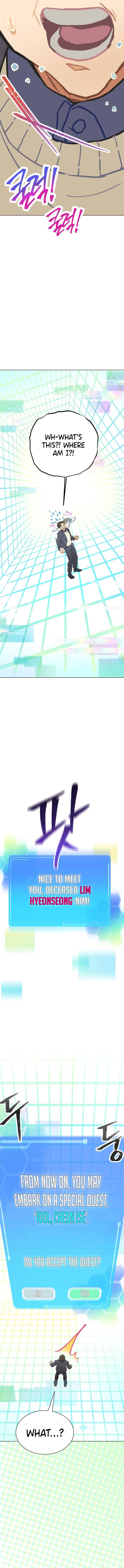 Saving the Doomed Idols With My Touch Chapter 2 page 6