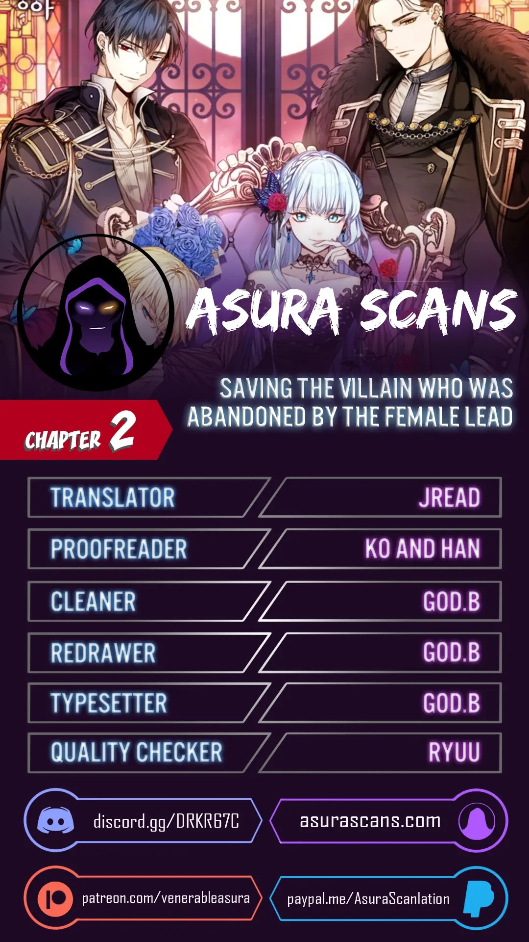 Saving the Villain Who was Abandoned by the Female Lead Chapter 2 page 0