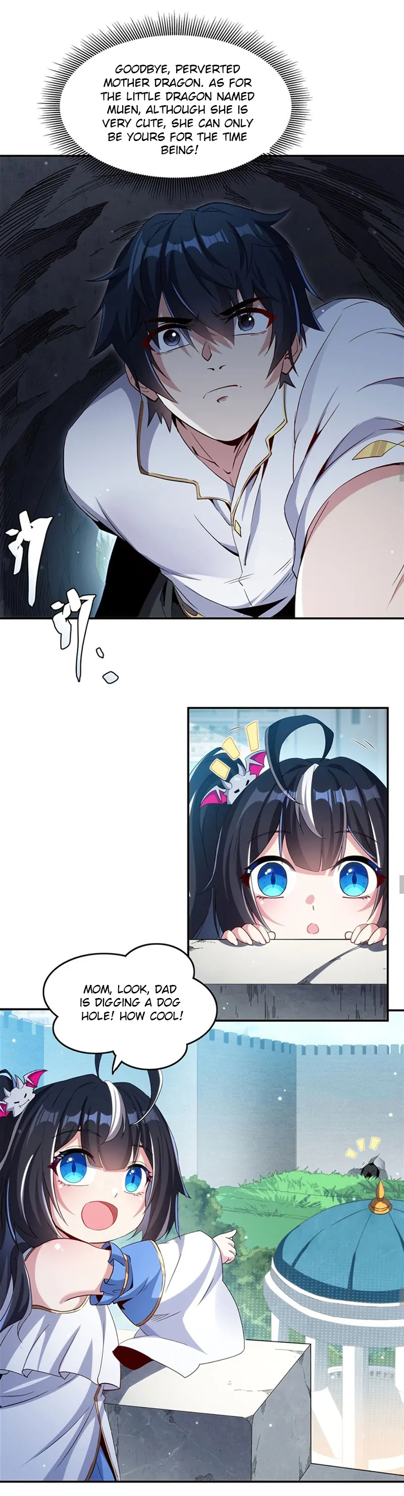 Shut Up, Evil Dragon! I Don’t Want To Raise A Child With You Anymore Chapter 3 page 4