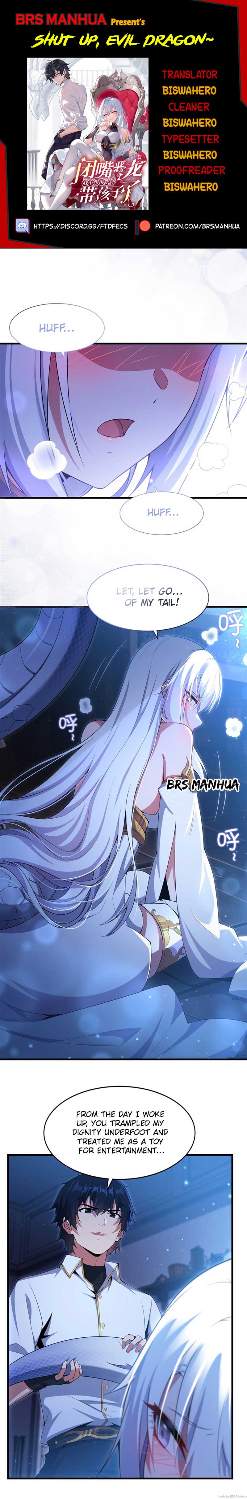 Shut Up, Evil Dragon! I Don’t Want To Raise A Child With You Anymore Chapter 8 page 0