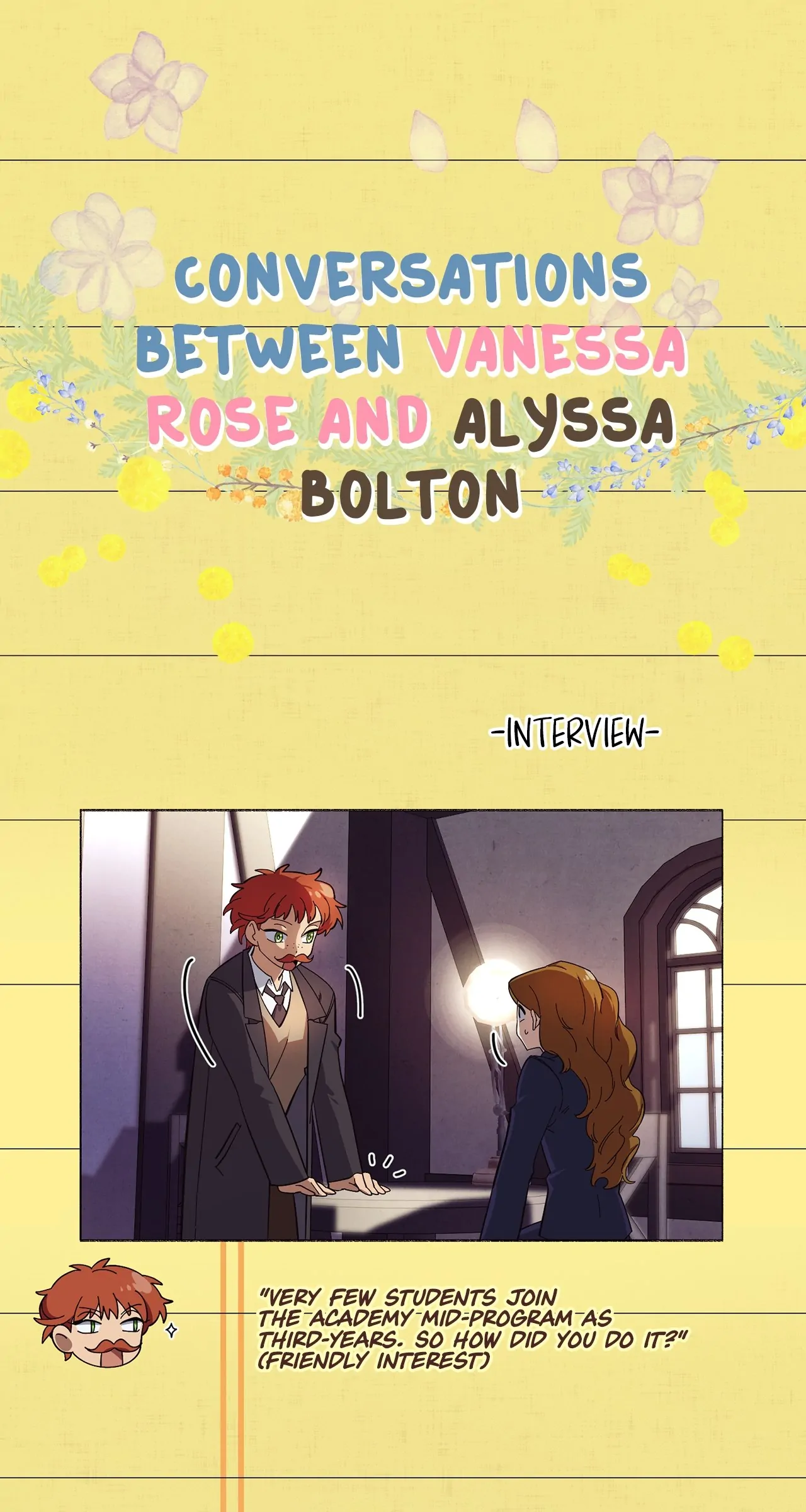 Sincerely, Vanessa Chapter 1 page 66