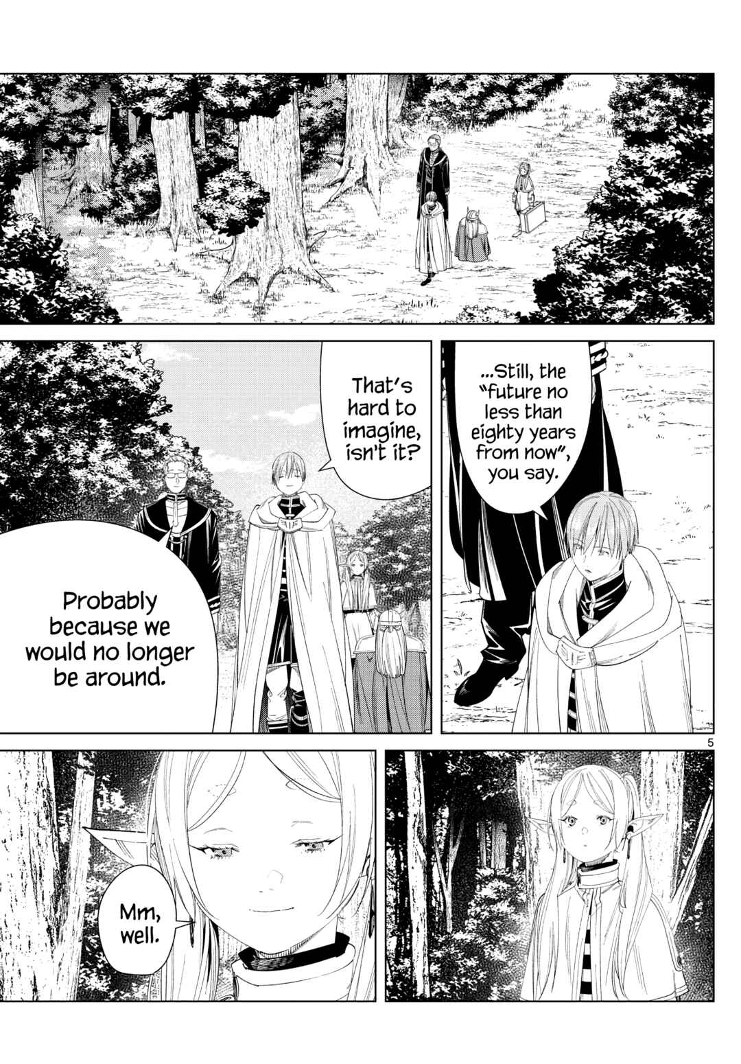 Sousou no Frieren Chapter 110 page 4