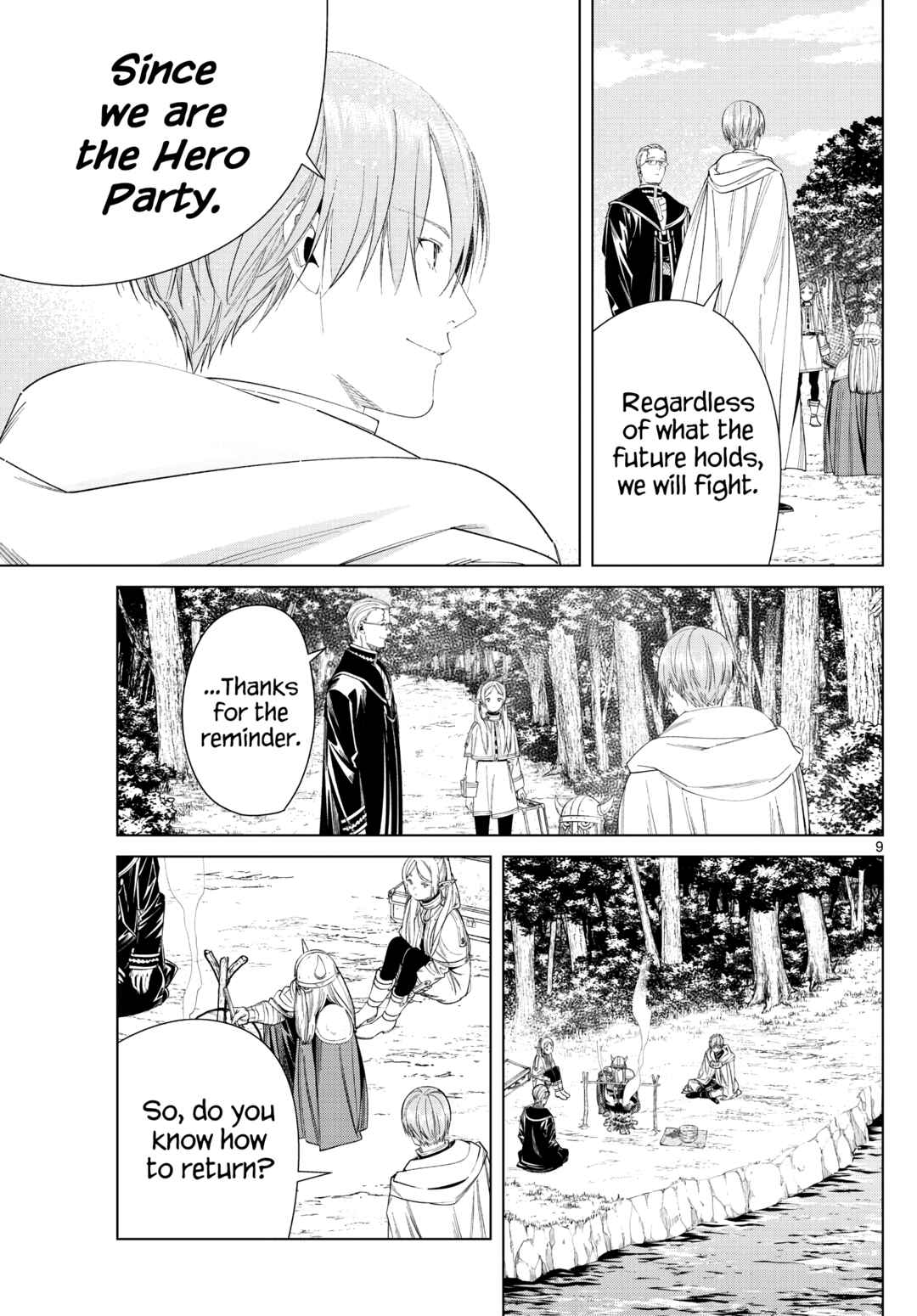 Sousou no Frieren Chapter 110 page 8