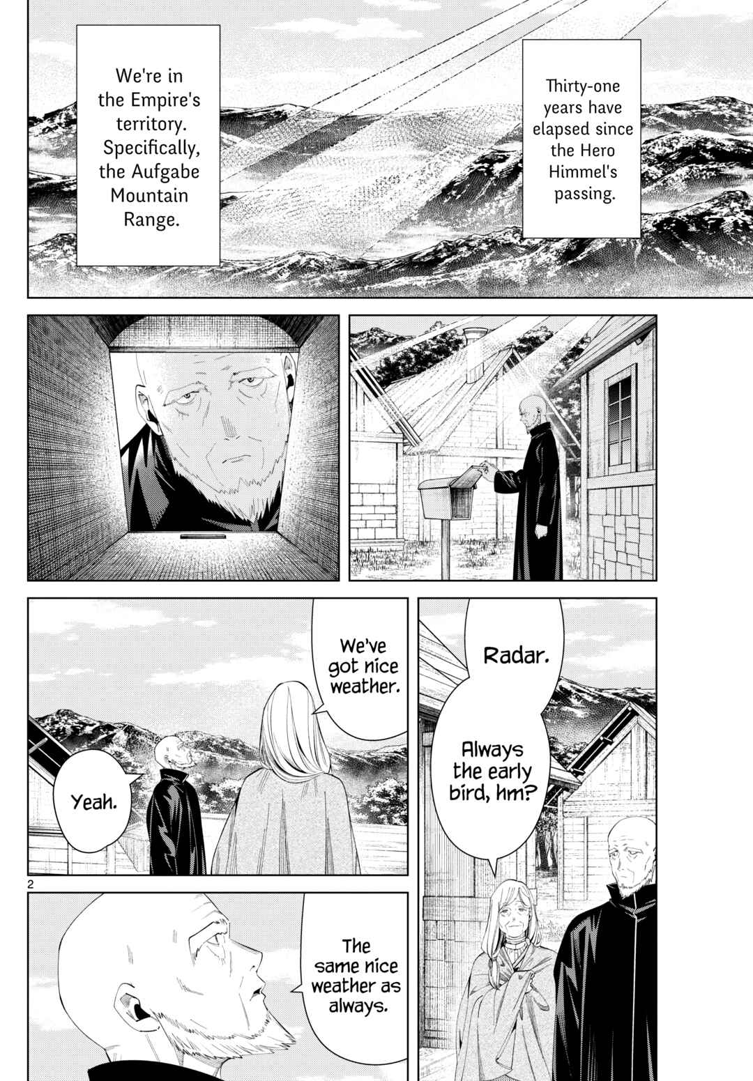 Sousou no Frieren Chapter 124 page 1