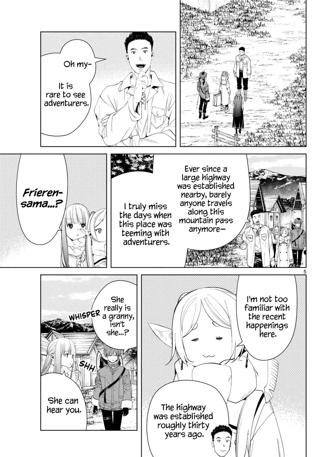 Sousou no Frieren Chapter 124 page 4