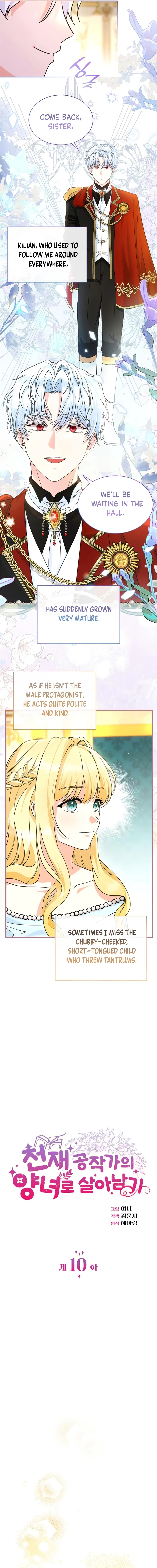 Survive as the Adopted Daughter of a Genius Duke Chapter 10 page 3