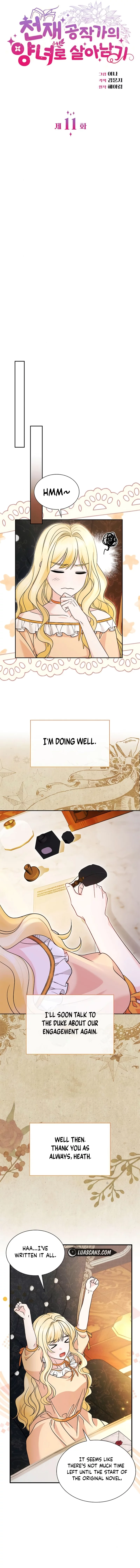 Survive as the Adopted Daughter of a Genius Duke Chapter 11 page 10