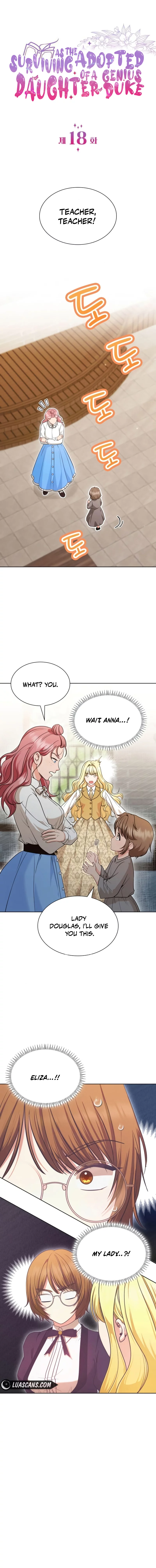Survive as the Adopted Daughter of a Genius Duke Chapter 18 page 2