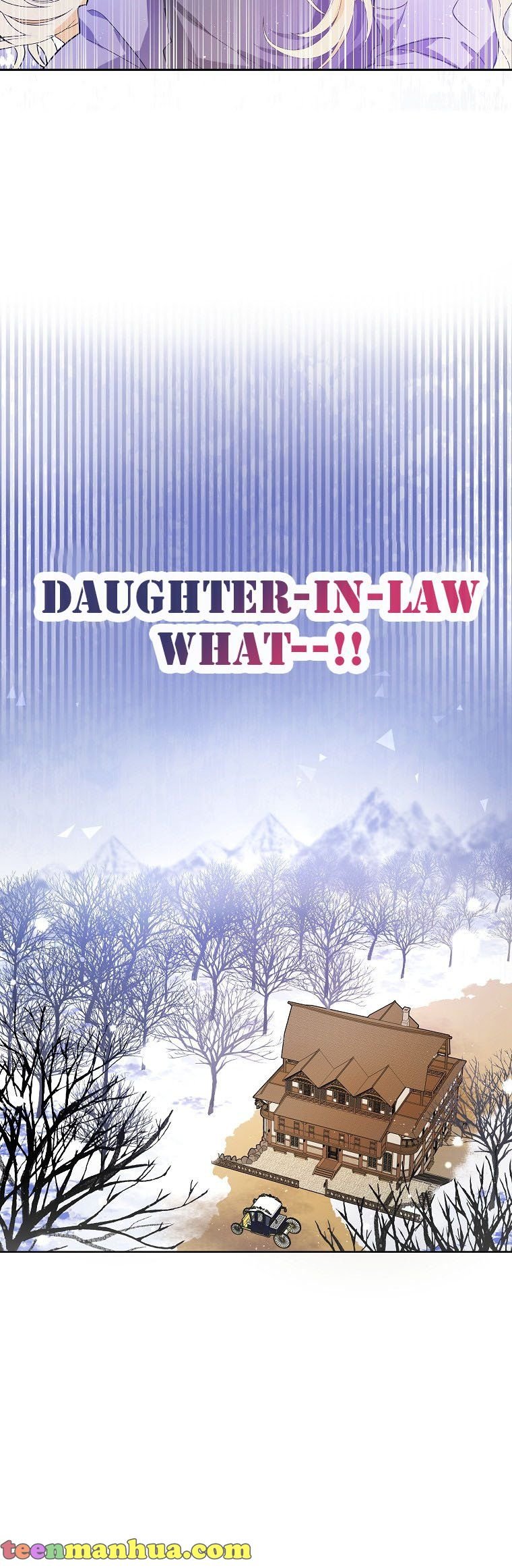 The adopted daughter-in-law wants to leave Chapter 1 page 13