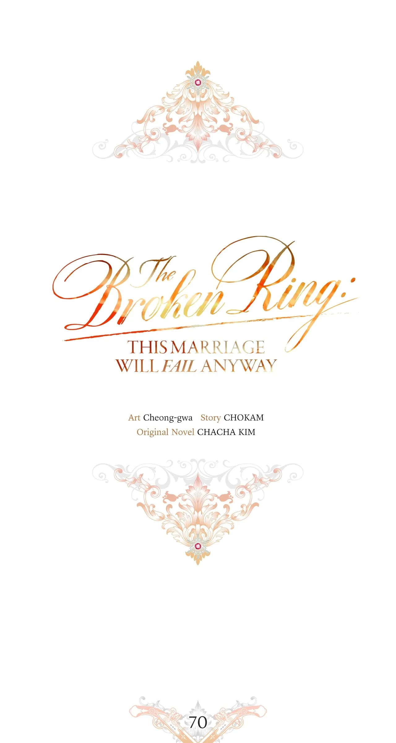 The Broken Ring: This Marriage Will Fail Anyway Chapter 70.2 page 24