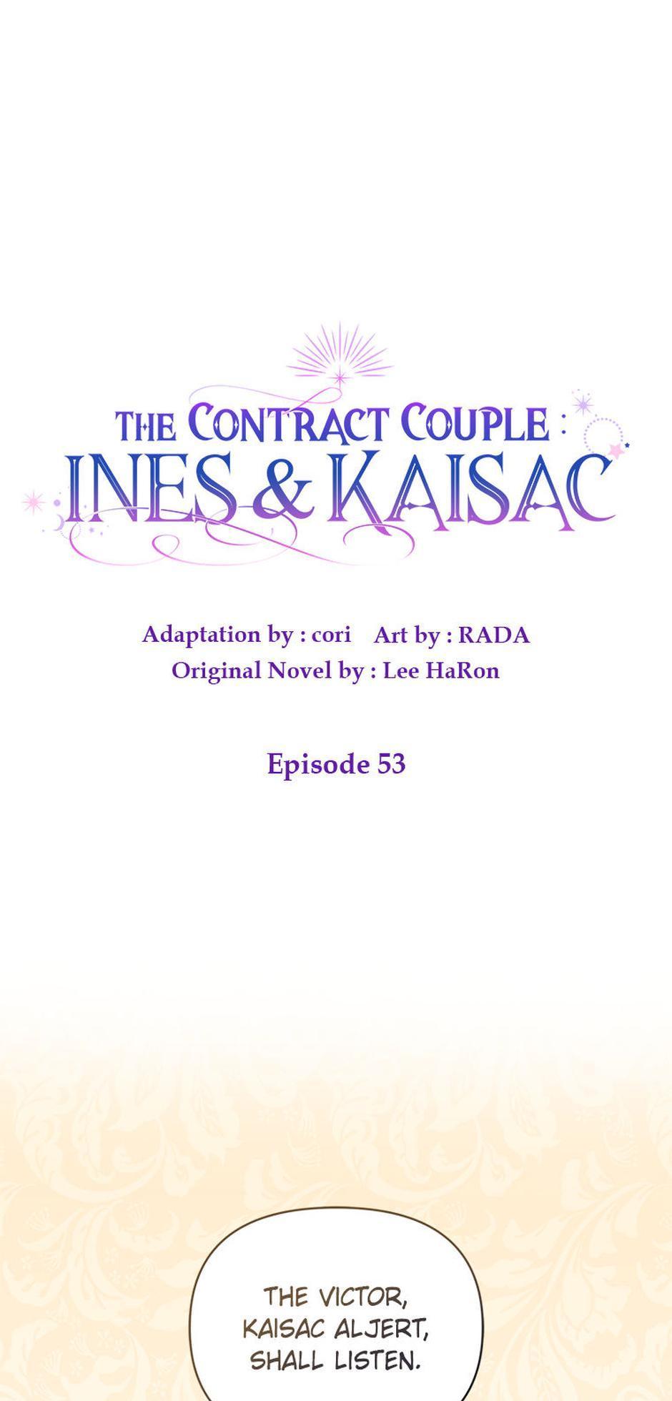 The Contract Couple: Ines & Kaisac Chapter 53 page 0