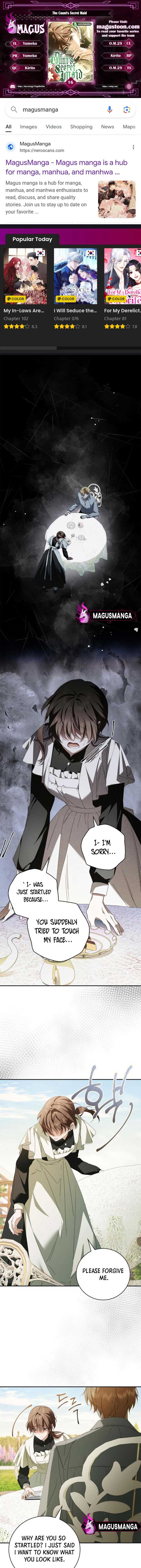 The Count’s Secret Maid Chapter 16 page 0