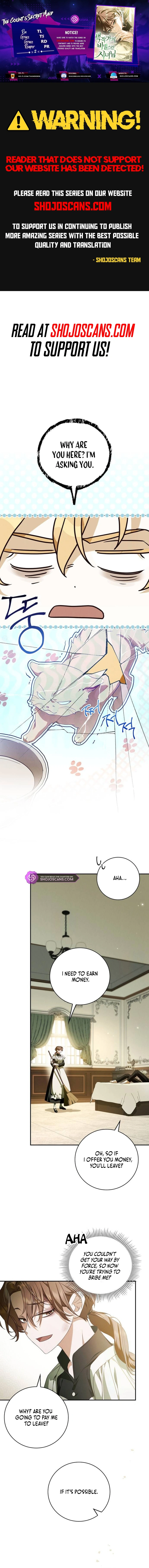 The Count’s Secret Maid Chapter 6 page 0