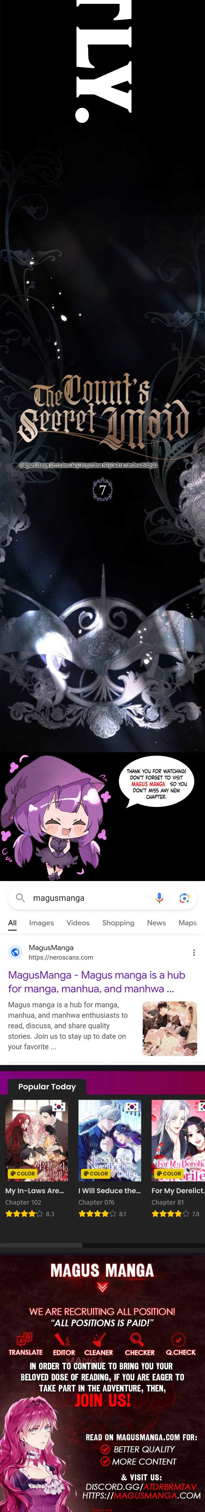 The Count’s Secret Maid Chapter 7 page 9