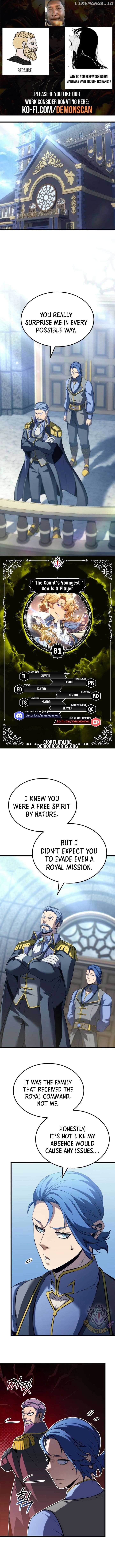 The Count’s Youngest Son is A Player Chapter 81 page 0