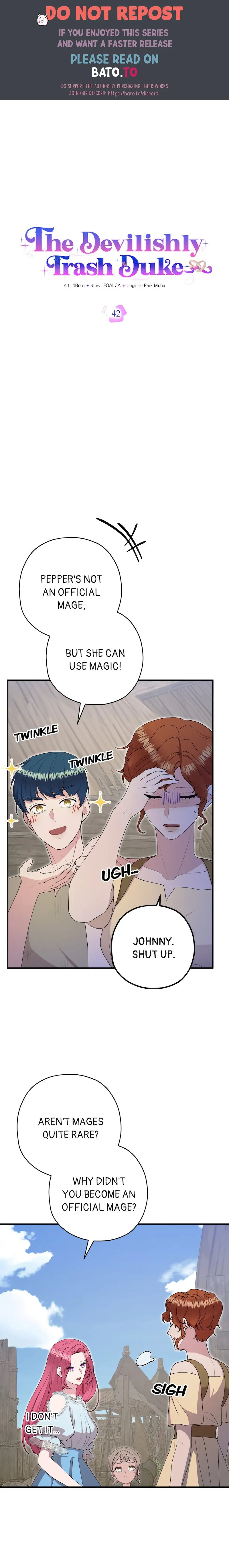 The Devilishly Trash Duke Chapter 42 page 0
