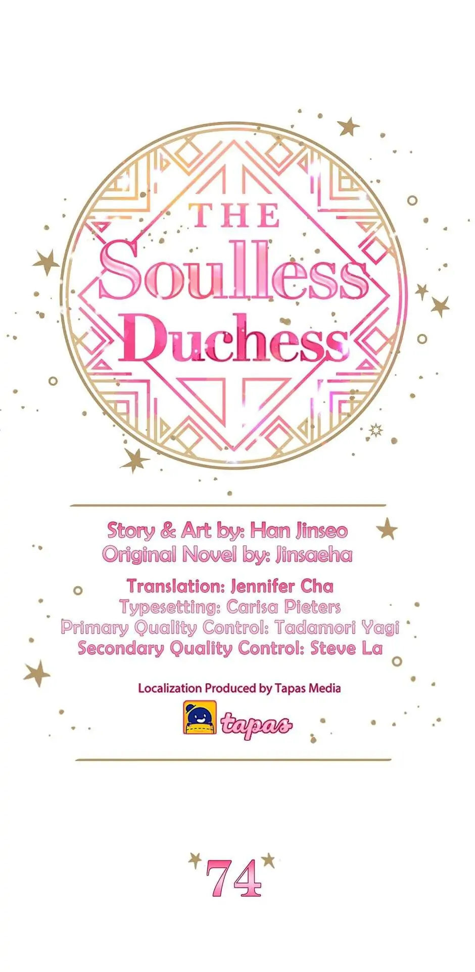The Duchess With An Empty Soul Chapter 74 page 1