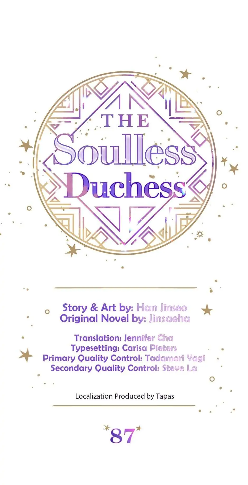 The Duchess With An Empty Soul Chapter 87 page 0