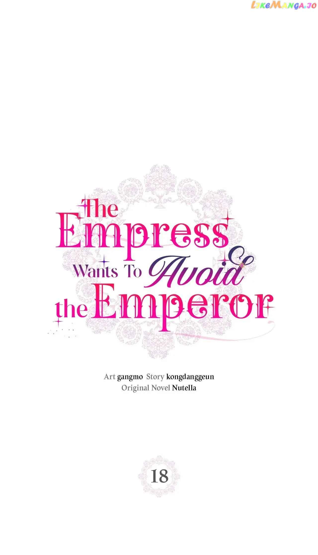 The Empress Wants To Avoid the Emperor Chapter 18 page 0