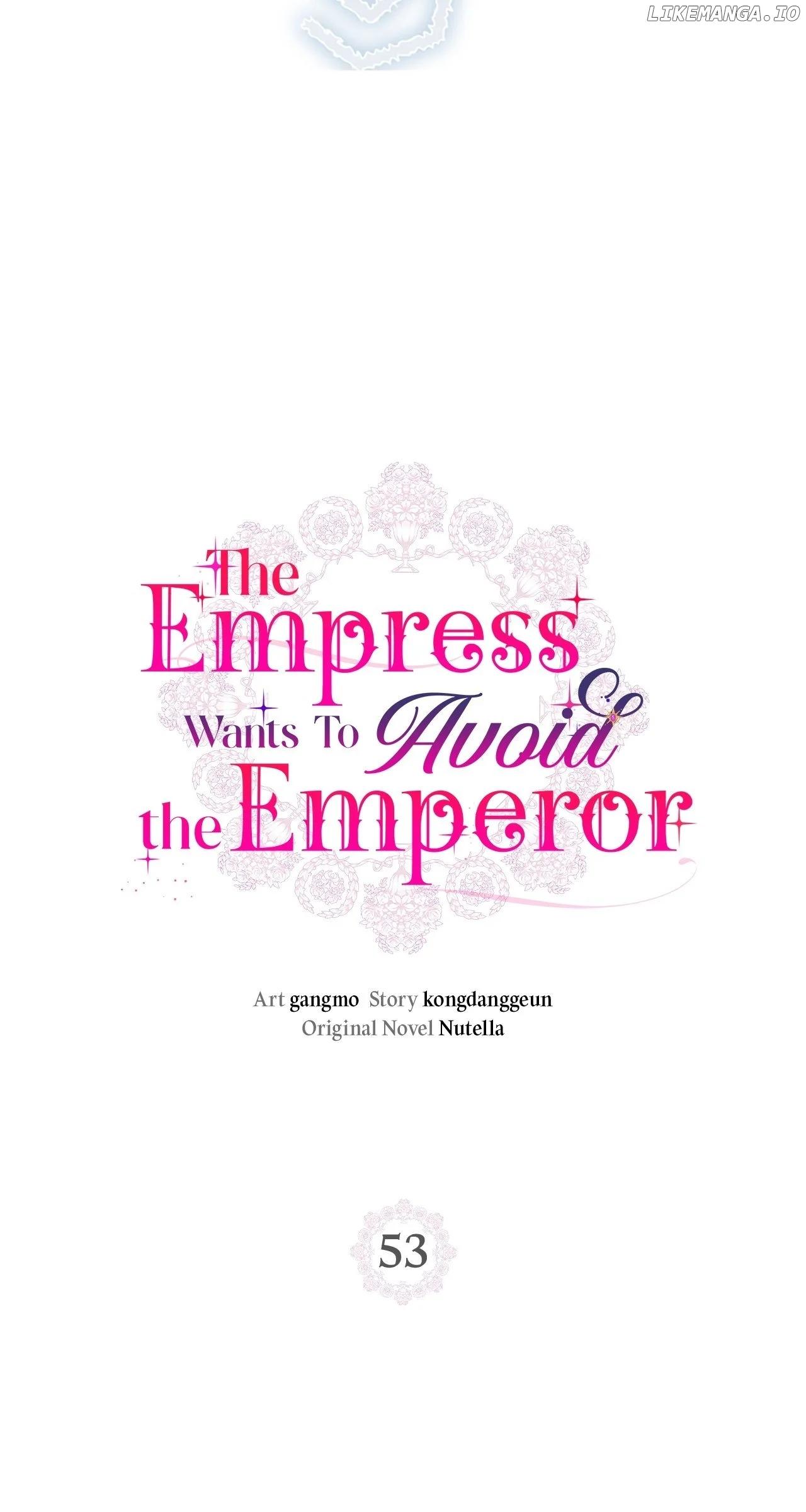 The Empress Wants To Avoid the Emperor Chapter 53 page 82