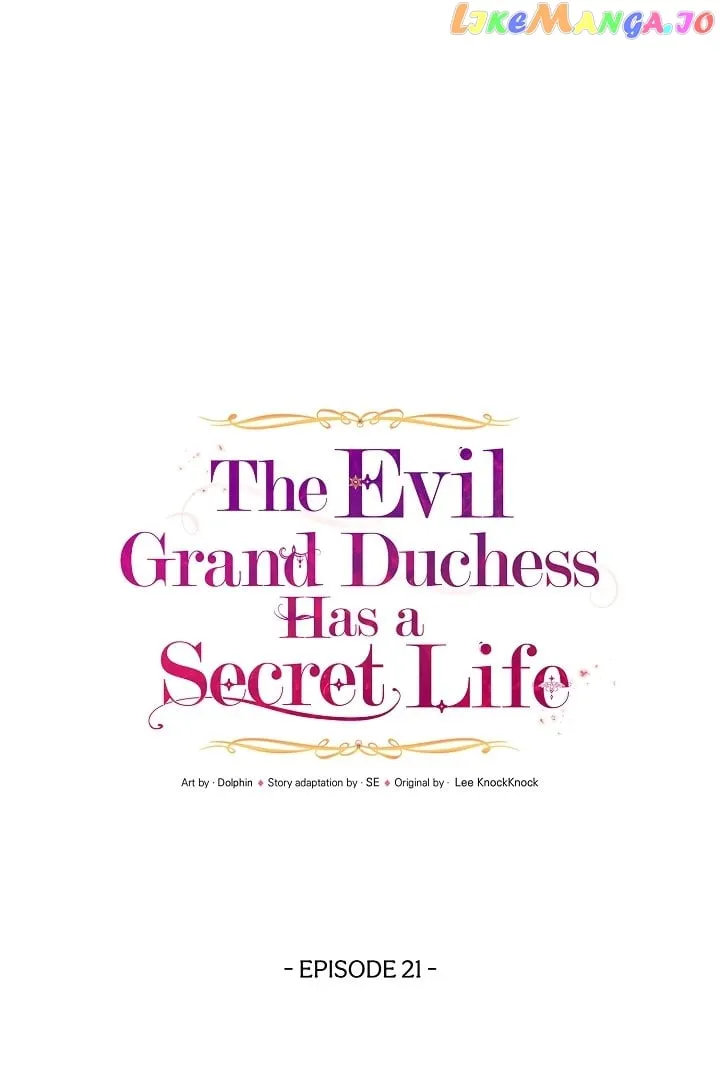 The Evil Grand Duchess Has a Secret Life Chapter 21 page 5