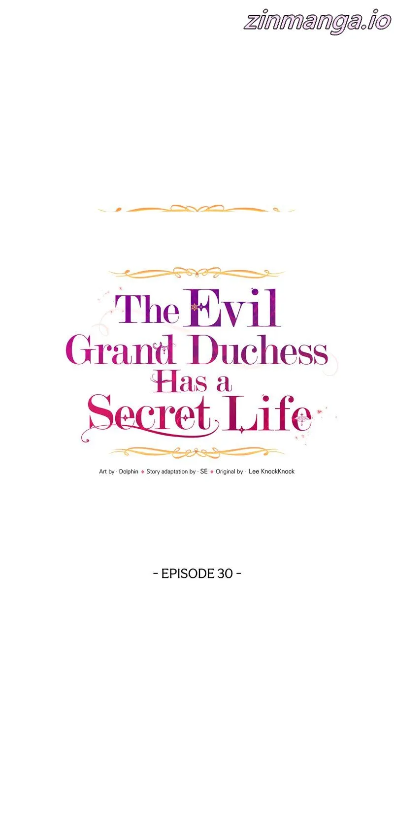 The Evil Grand Duchess Has a Secret Life Chapter 30 page 28