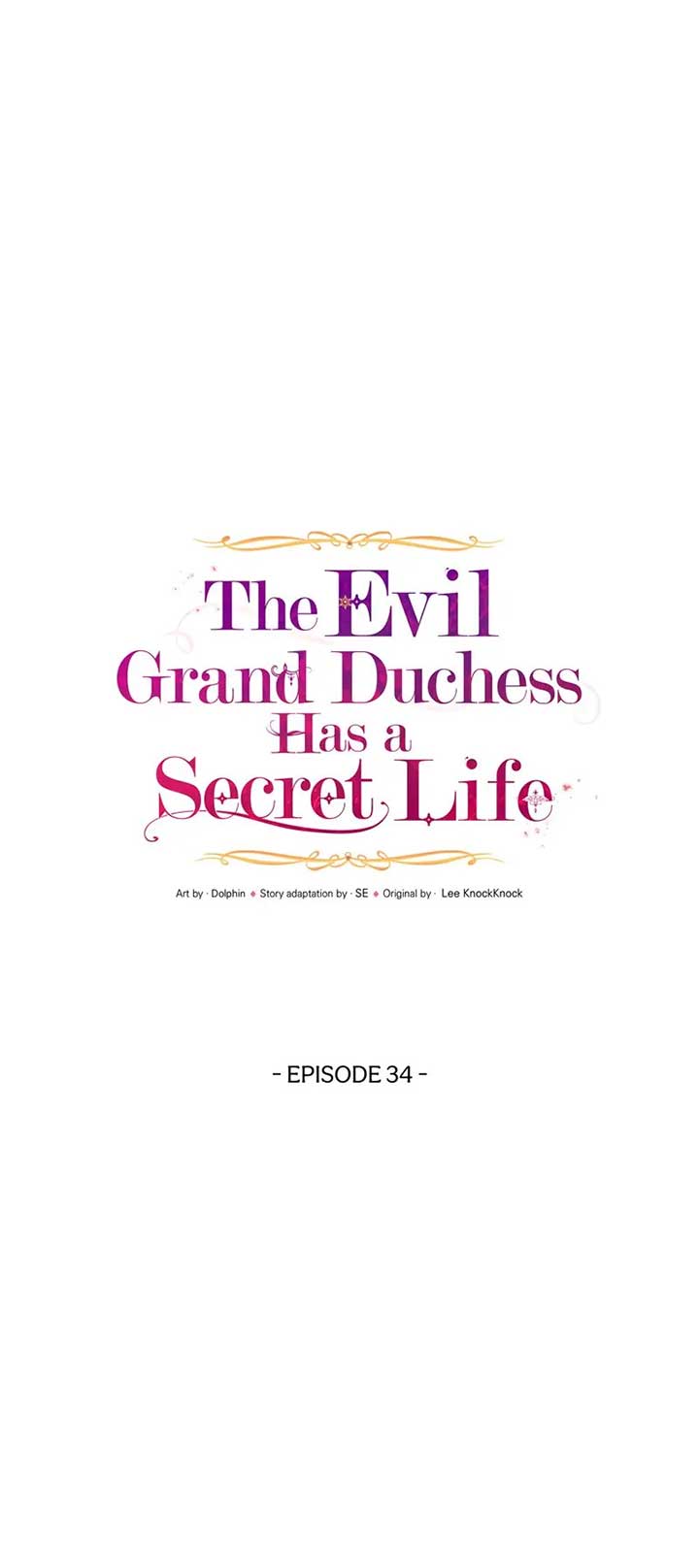 The Evil Grand Duchess Has a Secret Life Chapter 34 page 28