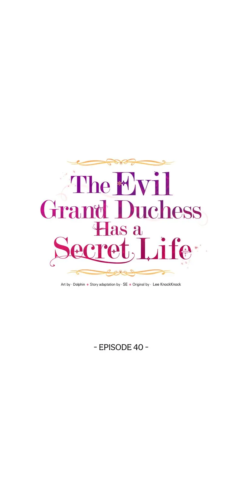 The Evil Grand Duchess Has a Secret Life Chapter 40 page 44