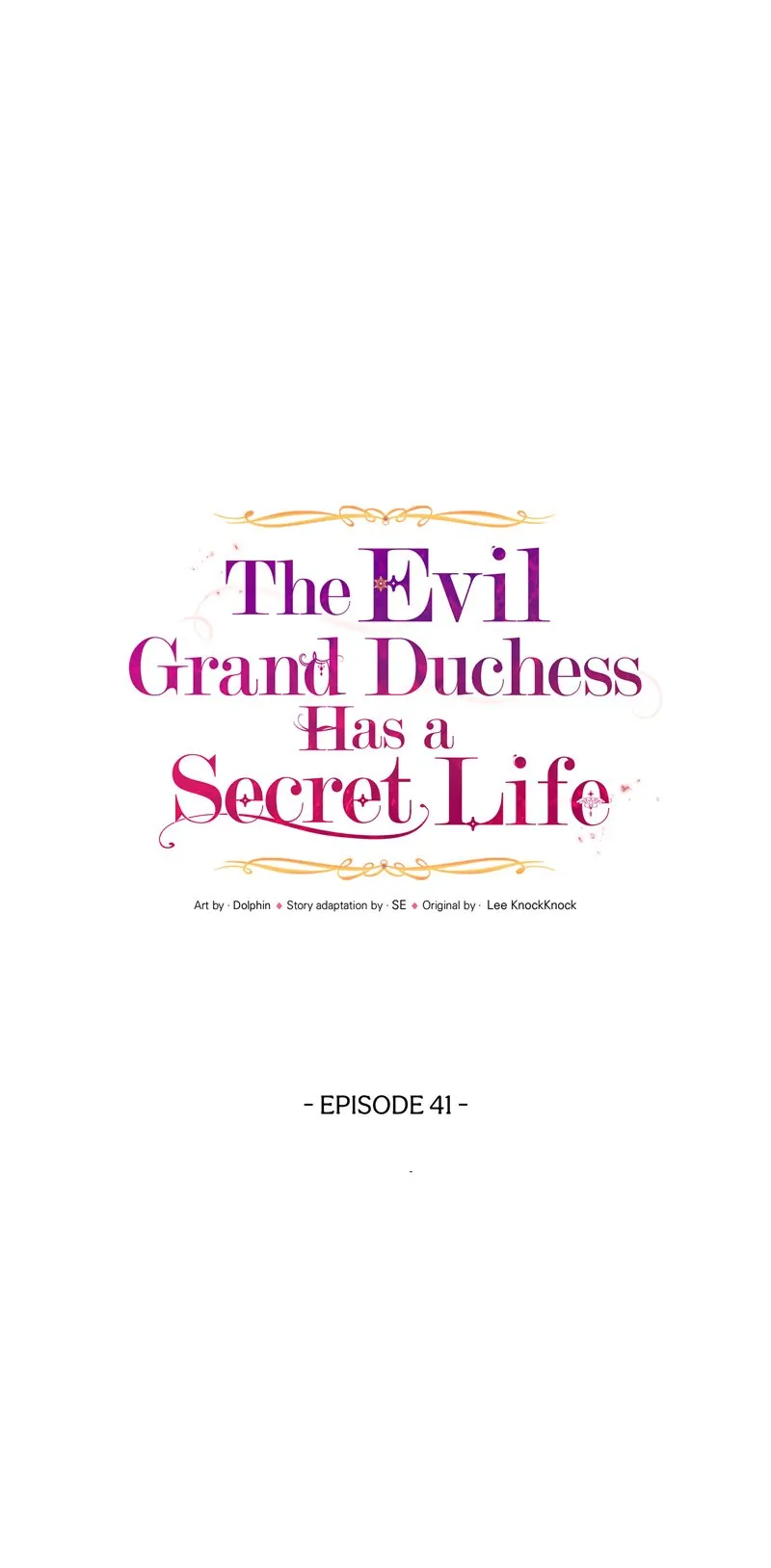 The Evil Grand Duchess Has a Secret Life Chapter 41 page 25