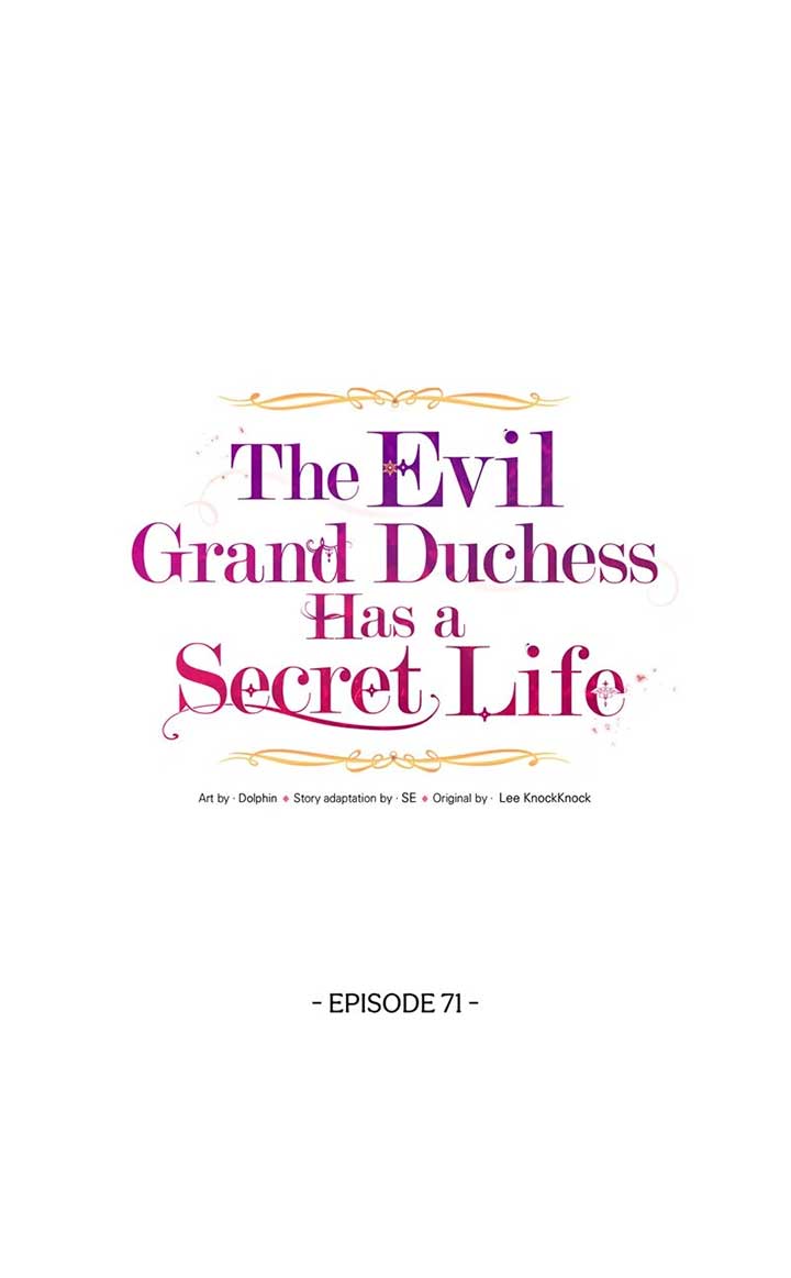The Evil Grand Duchess Has a Secret Life Chapter 71 page 24