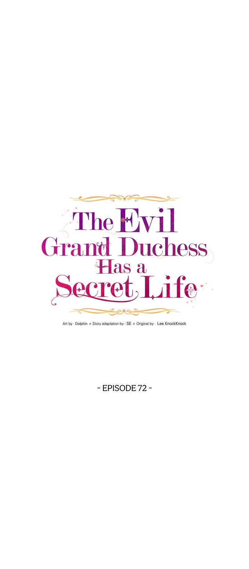 The Evil Grand Duchess Has a Secret Life Chapter 72 page 9