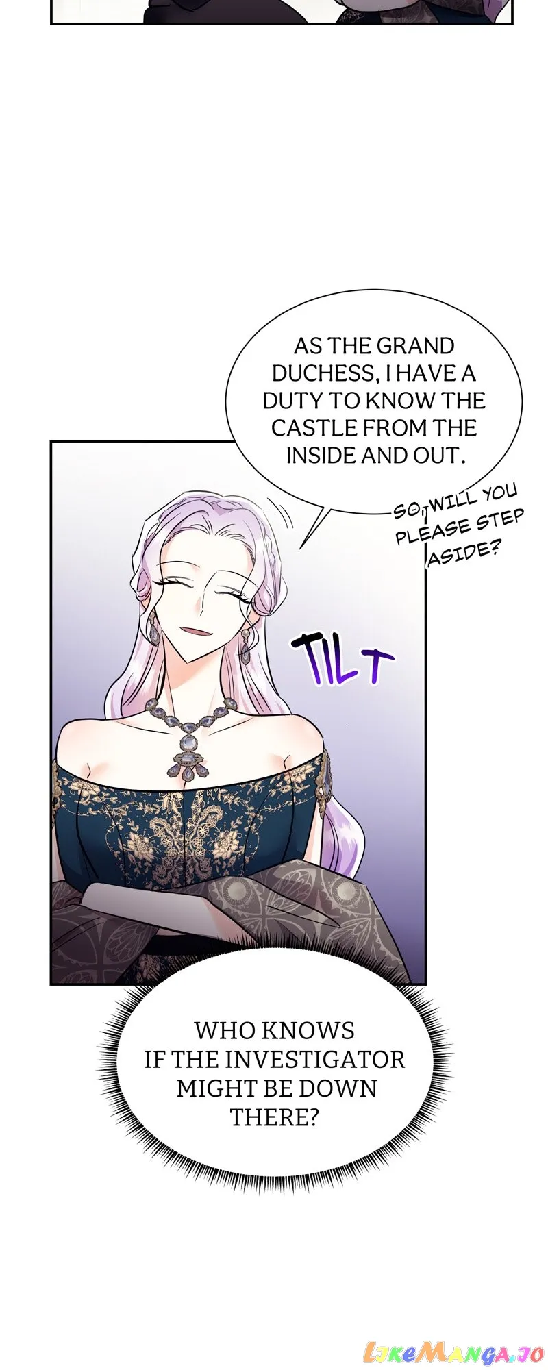 The Evil Grand Duchess Has a Secret Life Chapter 8 page 14