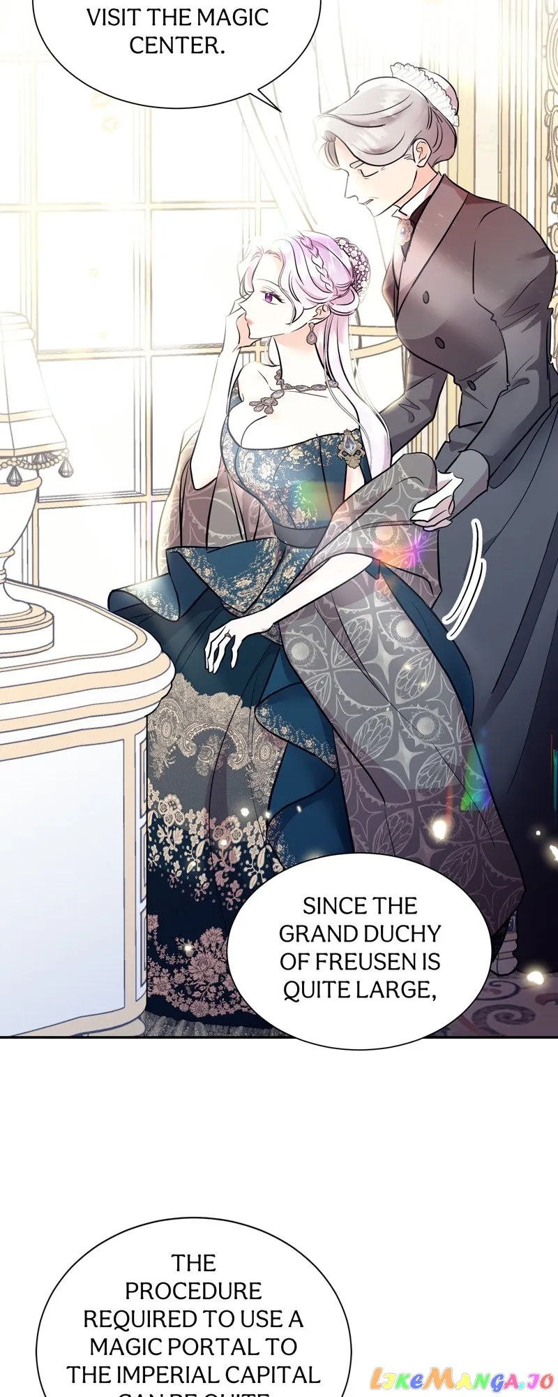 The Evil Grand Duchess Has a Secret Life Chapter 8 page 1