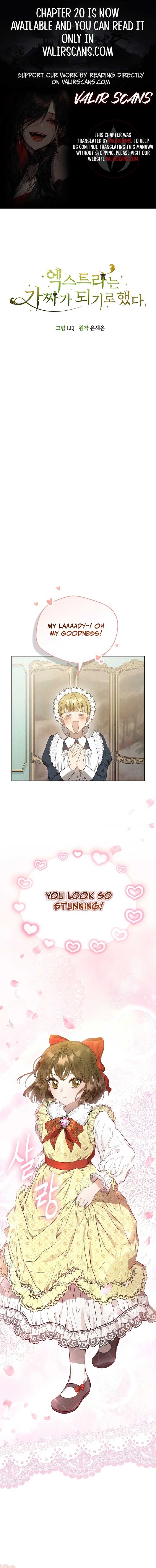 The Extra Decided to Be Fake Chapter 7 page 0