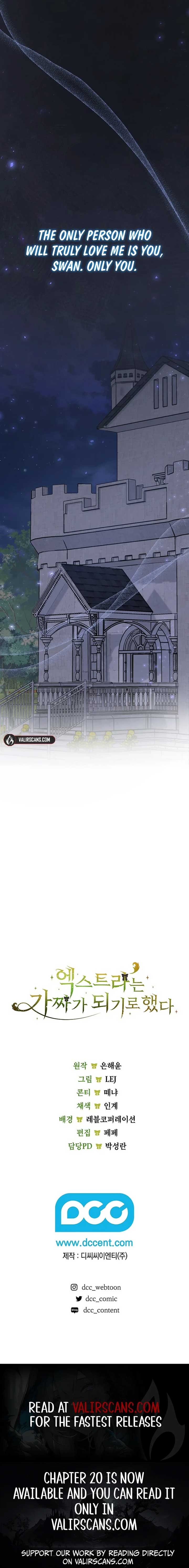 The Extra Decided to Be Fake Chapter 8 page 18